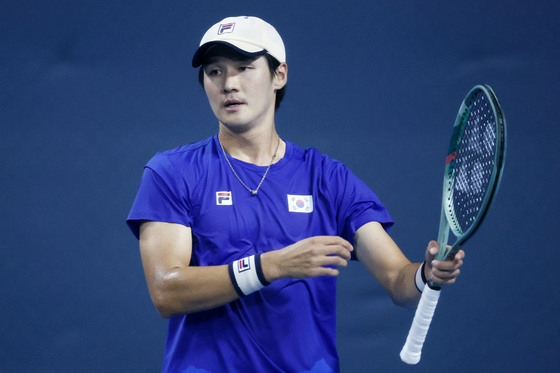 한국 테니스, 데이비스컵 첫날 아르헨티나와 '1승 1패'