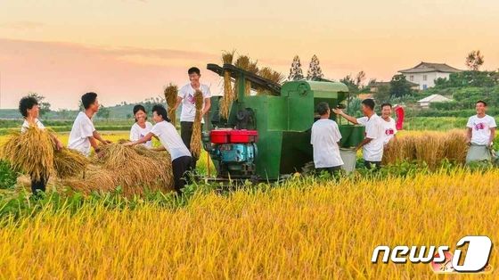 북한 농업 성과 선전… 