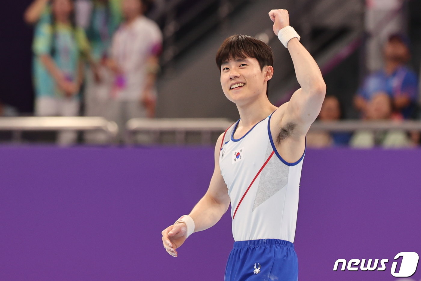 본문 이미지 - 김한솔은 아시안게임 남자 마루운동 2연패를 달성했다. 2023.9.28/뉴스1 ⓒ News1 유승관 기자