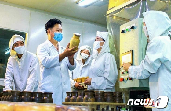 북한 류경버섯공장…"맛좋고 영양가 높은 버섯 생산"