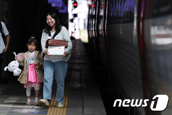 추석, 웃음 한가득
