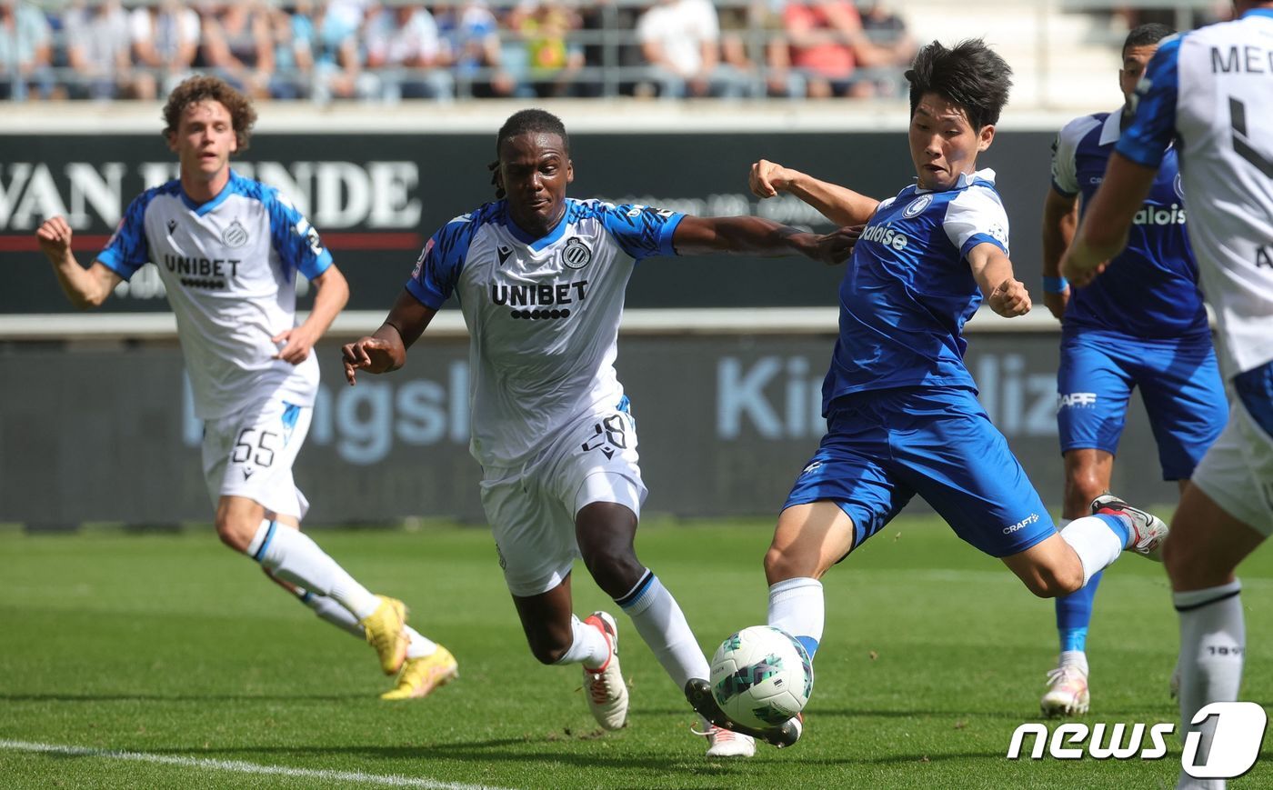 본문 이미지 - 헨트 홍현석. ⓒ AFP=뉴스1