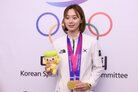 '윤학길 딸' 펜싱 金 윤지수 "아빠와 맥주 한 잔 해야죠"[항저우AG]