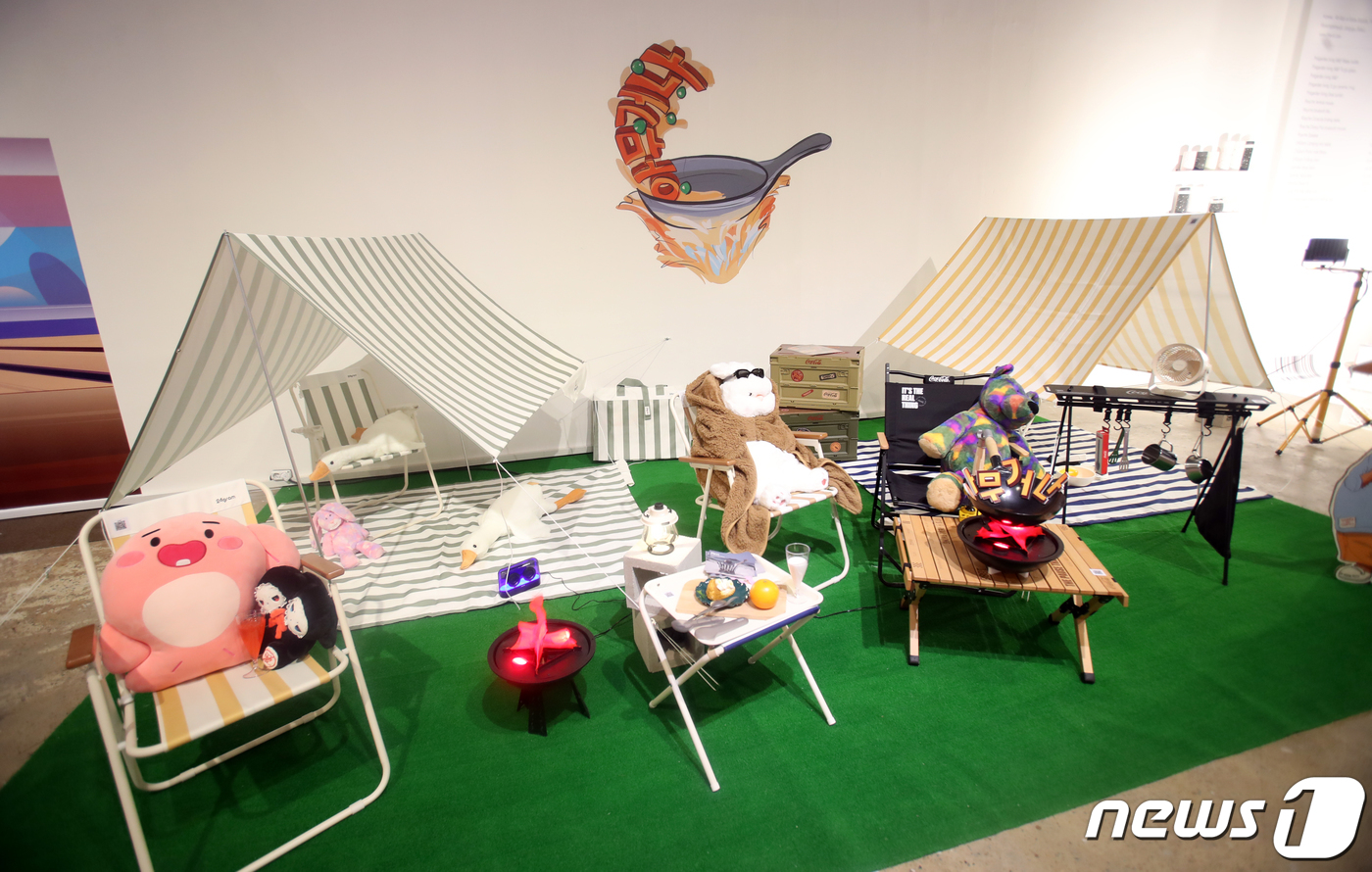 (광주=뉴스1) 김태성 기자 = 광주디자인진흥원이 5일 오전 광주비엔날레 전시관에서 제10회 광주디자인비엔날레 국내외 언론매체 초청 미디어데이를 개최하고 본전시 사전 공개 행사를 …