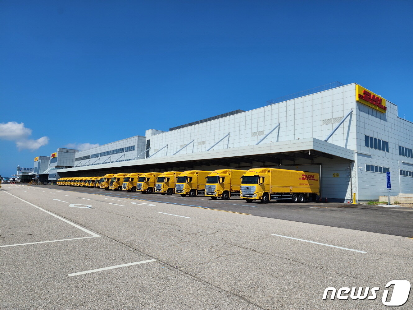 본문 이미지 - DHL 인천 게이트웨이 전경(DHL 익스프레스코리아 제공)
