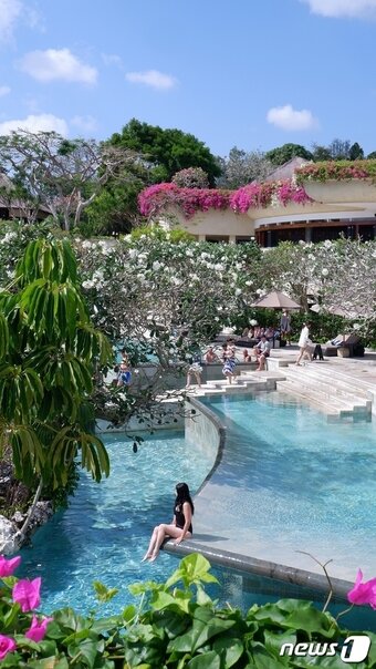 본문 이미지 -  아야나 빌라 메인 수영장ⓒ 뉴스1 