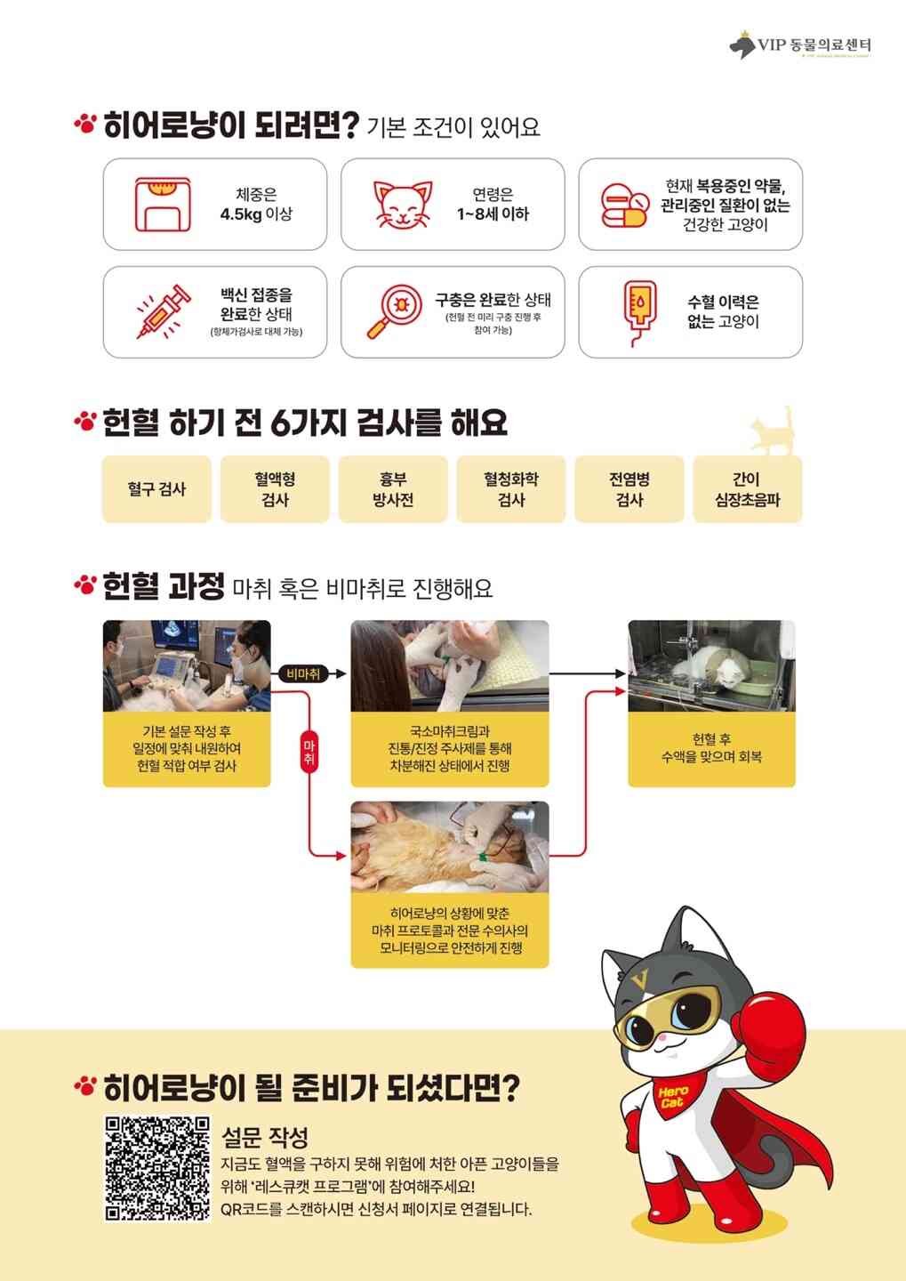 VIP동물의료센터 레스큐캣 프로그램 설명 포스터(VIP동물의료센터 제공)© 뉴스1