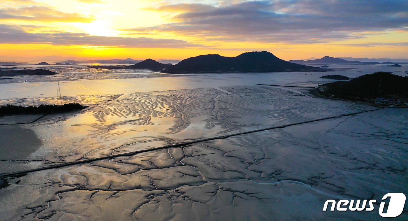본문 이미지 - 섬과 섬을 잇는 노둣길 (신안군 제공)/뉴스1 