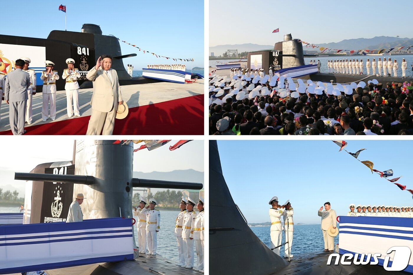 본문 이미지 - (평양 노동신문=뉴스1) = 북한 김군옥영웅함 자료사진. [국내에서만 사용가능. 재배포 금지. DB 금지. For Use Only in the Republic of Korea. Redistribution Prohibited] rodongphoto@news1.kr