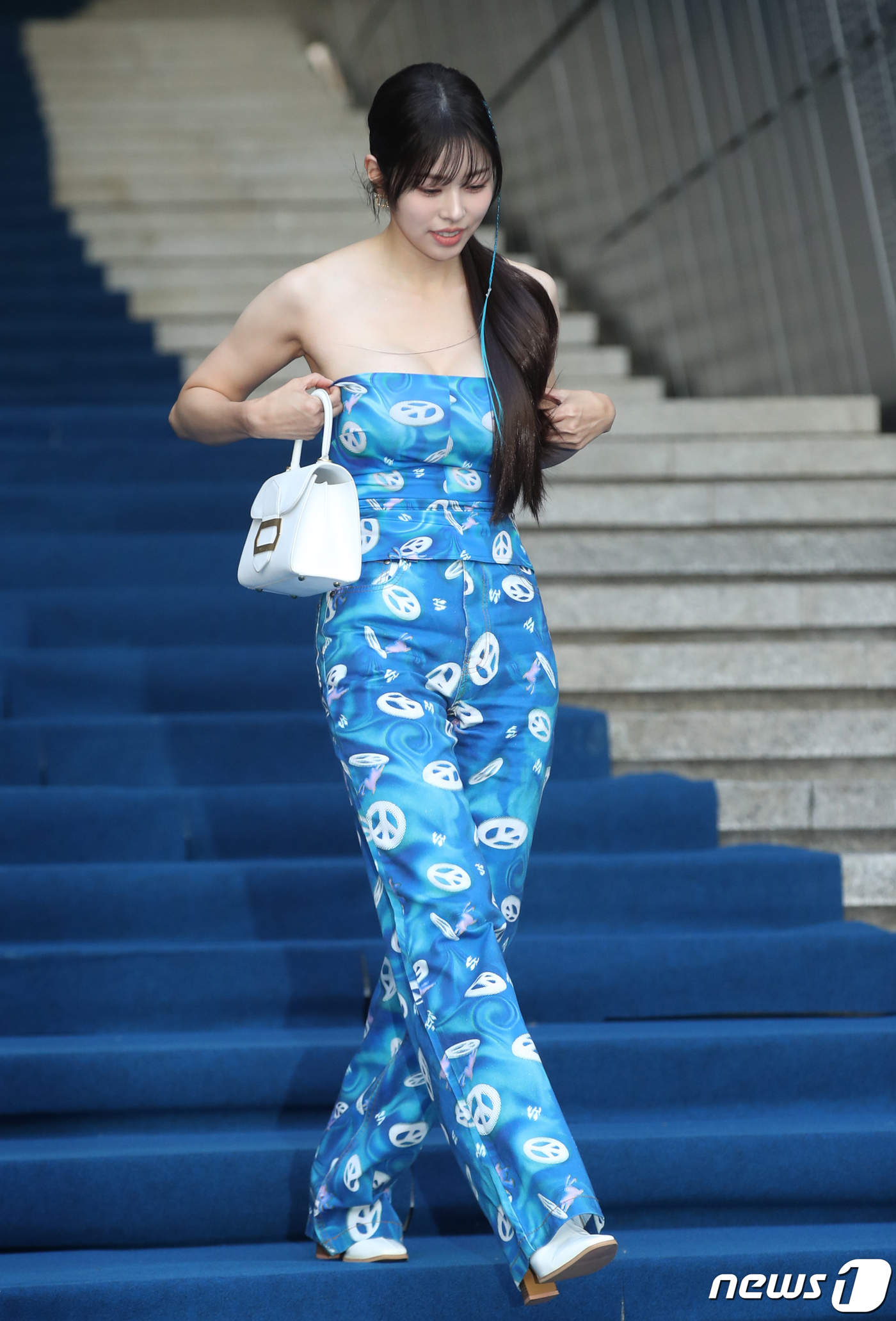 (서울=뉴스1) 권현진 기자 = 방송인 서동주가 8일 서울 중구 동대문 DDP에서 열린 ‘2024 S/S 서울패션위크’ 비건타이거 컬렉션에 참석하고 있다. 2023.9.8/뉴스1