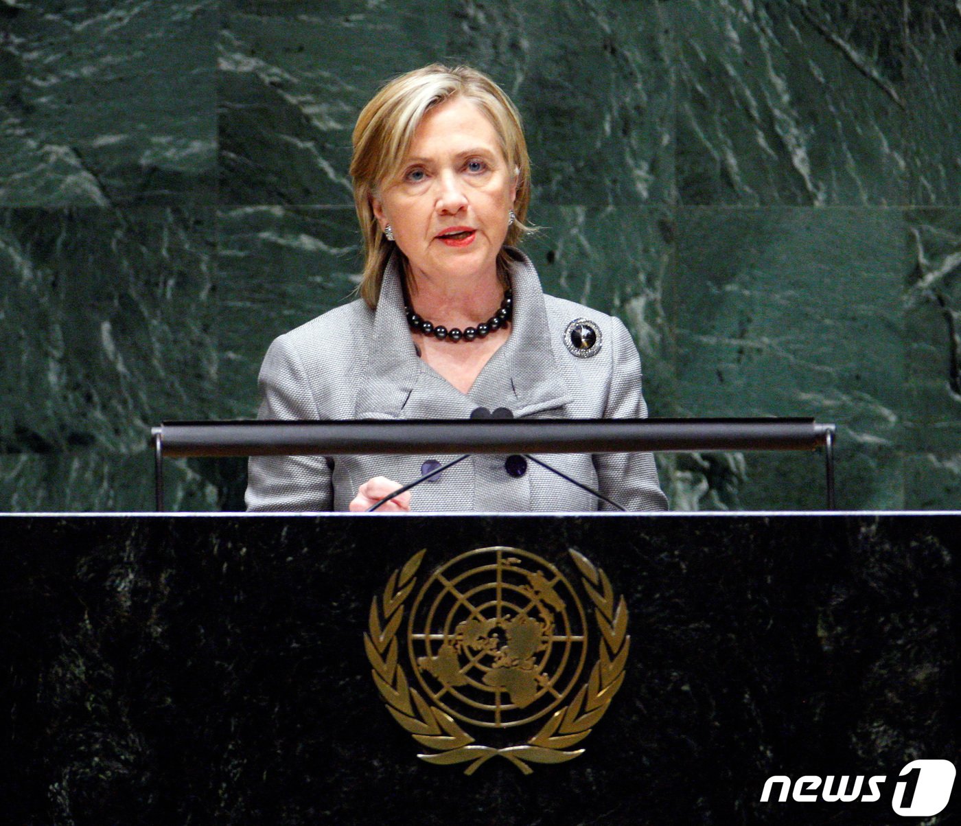 본문 이미지 - 힐러리 클린턴 전 국무장관 2020.5.3 ⓒ 로이터=뉴스1 ⓒ News1 강민경 기자