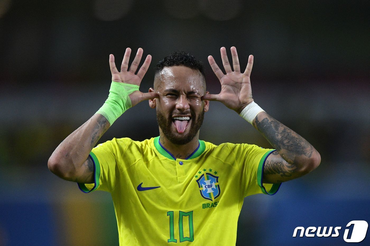 본문 이미지 - 브라질 공격수 네이마르. ⓒ AFP=뉴스1