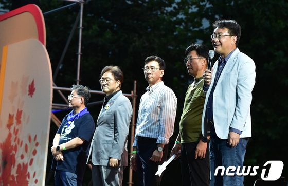 오승록 구청장 '2023 경춘선숲길 가을 음악회' 참석