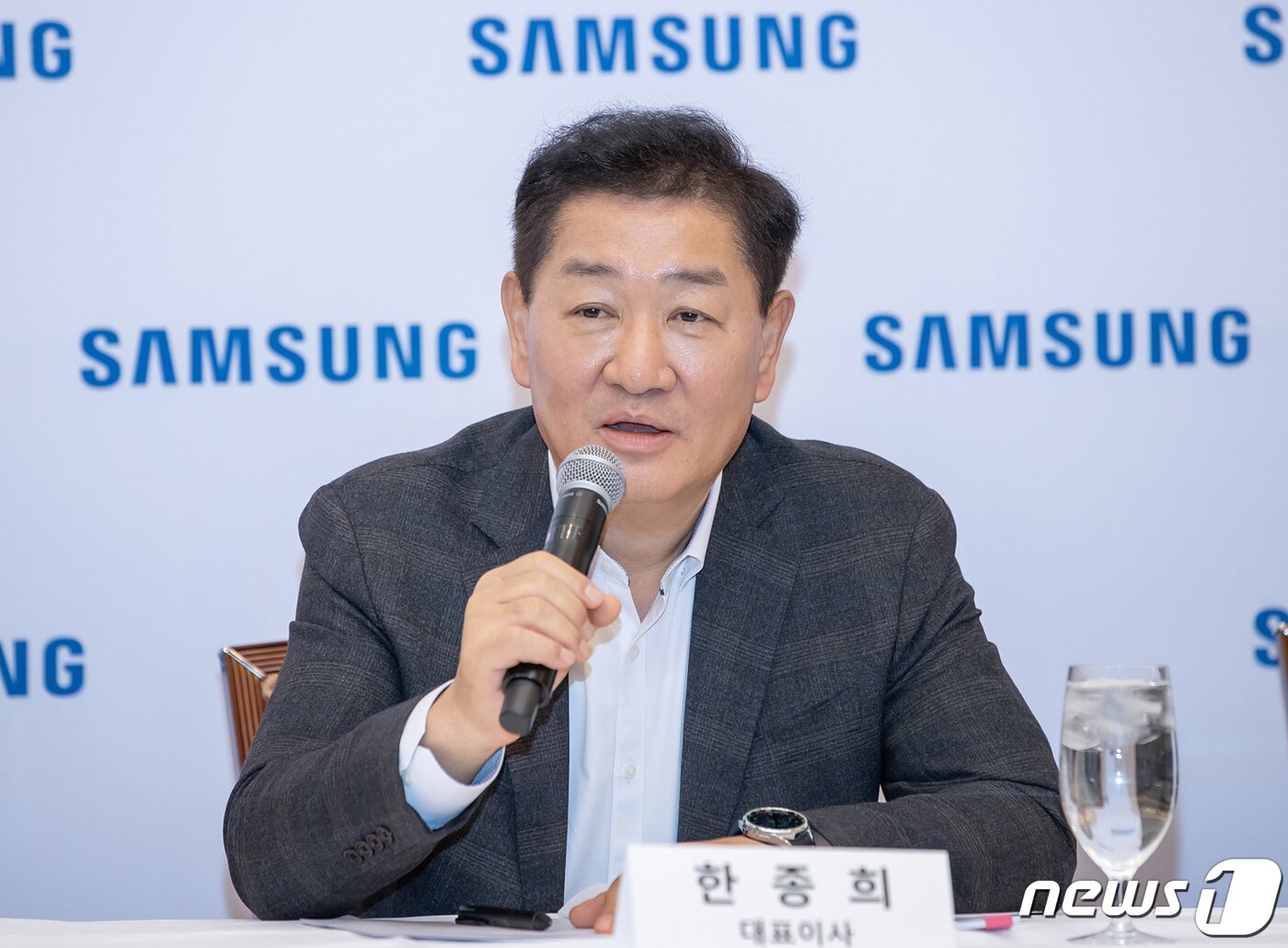 본문 이미지 - 삼성전자 한종희 대표이사 부회장. (삼성전자 제공) 2024.1.10/뉴스1