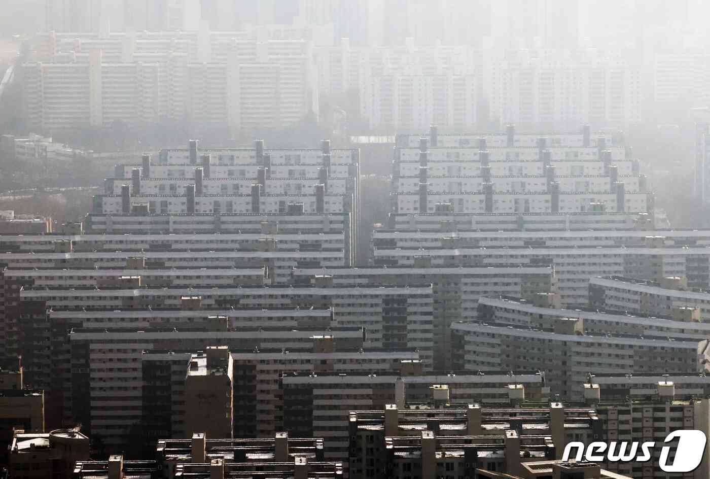 서울 강남구 은마아파트 일대. 2024.1.10/뉴스1 © News1 황기선 기자