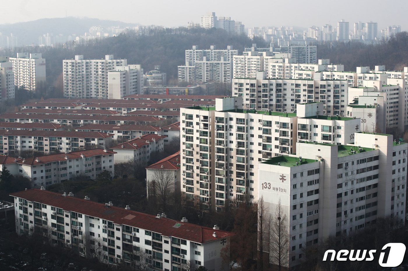 본문 이미지 - 서울 양천구 목동 일대 아파트. 2024.1.10/뉴스1 ⓒ News1 이광호 기자