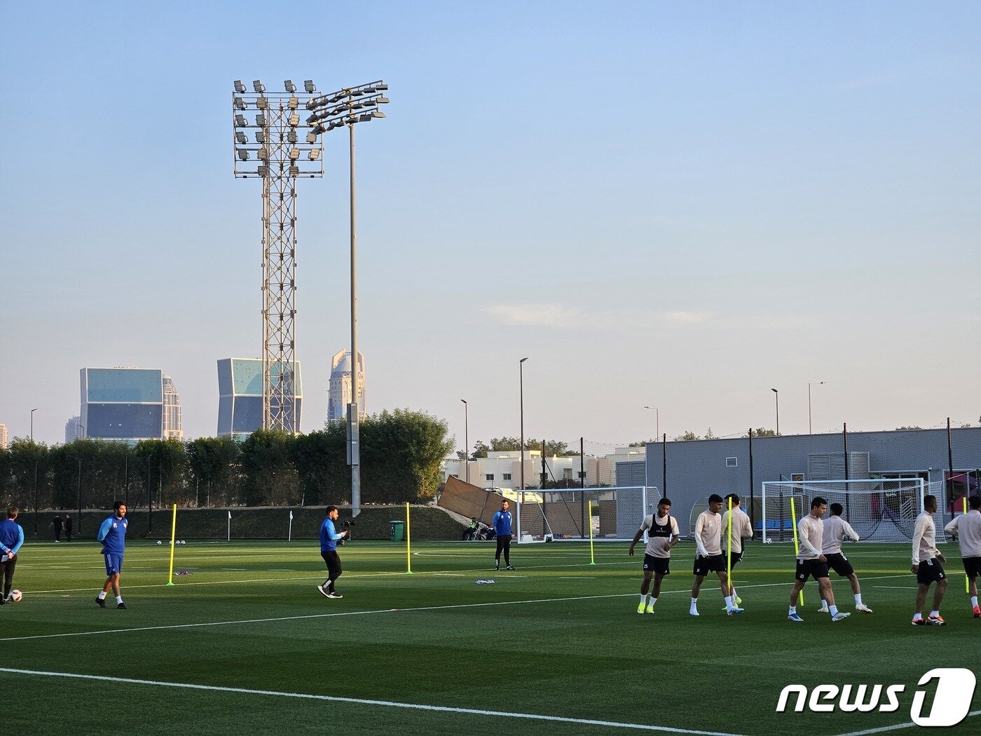 본문 이미지 - 2023 아시아축구연맹(AFC) 아시안컵을 준비하는 UAE 대표팀. /뉴스1 ⓒ 뉴스1 김도용 기자