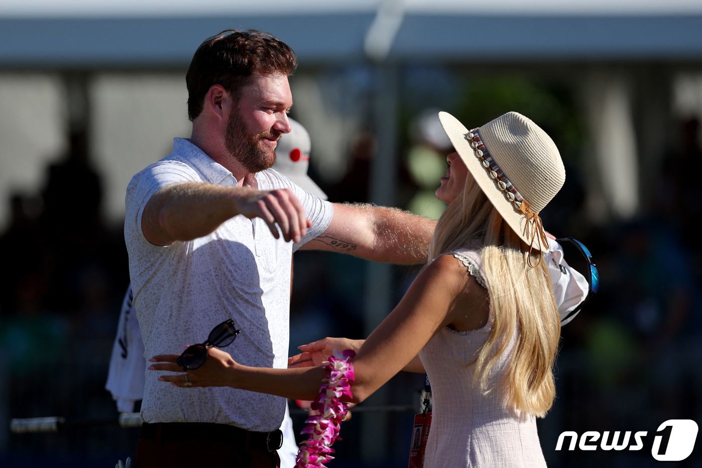 (호놀룰루 AFP=뉴스1) 우동명 기자 = 미국의 그레이슨 머레이가 14일(현지시간) 하와이주 호놀룰루의 와이알레이 CC에서 열린 PGA 투어 소니 오픈서 연장 접전 끝에 통산 두 …