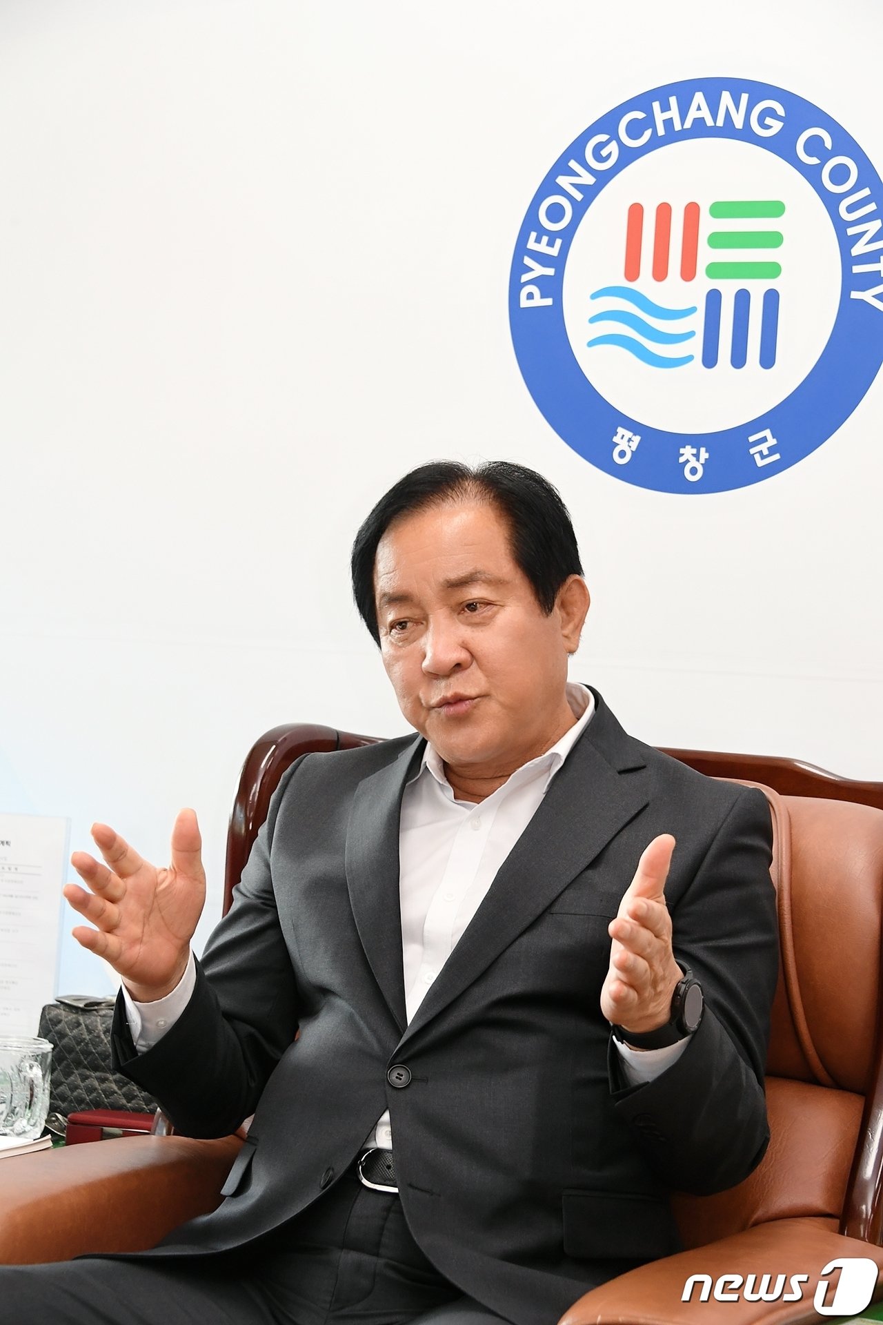 본문 이미지 - 심재국 강원 평창군수. (평창군 제공) 2024.1.18/뉴스1