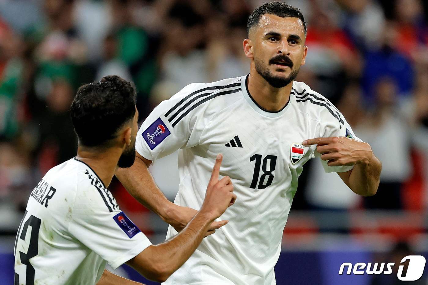 이라크는 인도네시아를 3-1로 꺾었다. ⓒ AFP=뉴스1