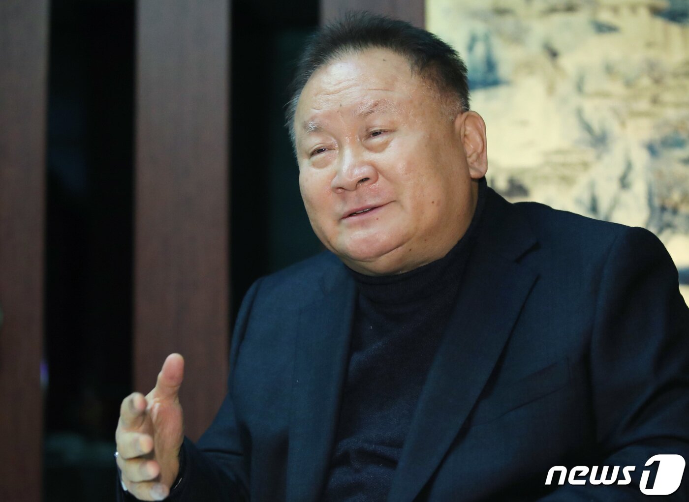 본문 이미지 - 국민의힘 이상민 의원이 18일 대전 서구 만년동의 한 식당에서 <뉴스1>과 인터뷰를 하고 있다. 2024.1.18 /뉴스1 ⓒNews1 김기태 기자