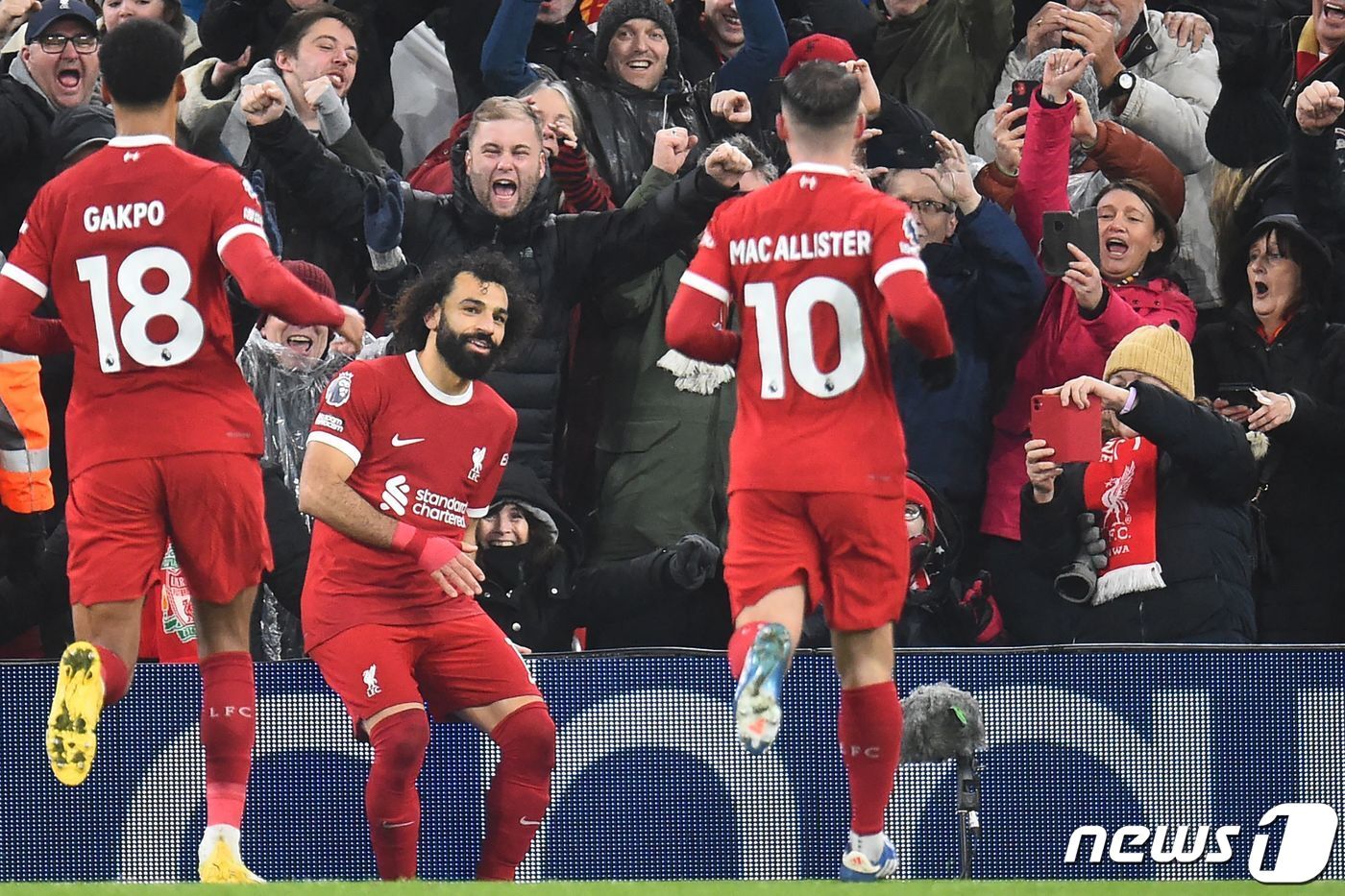 본문 이미지 - EPL 선두를 질주 중인 리버풀, ⓒ AFP=뉴스1