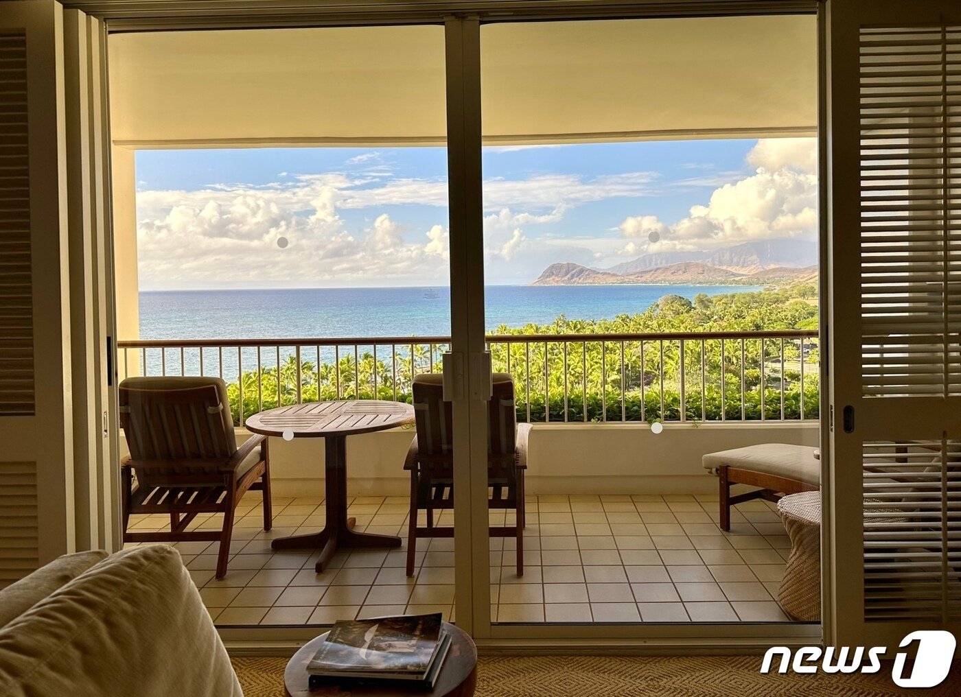 본문 이미지 - 약 59㎡로 가장 작은 규모 객실에 속하는 오션 프런트룸ⓒ News1 