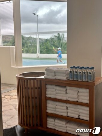 본문 이미지 - 일일 강습을 여는 테니스 코트ⓒ News1 