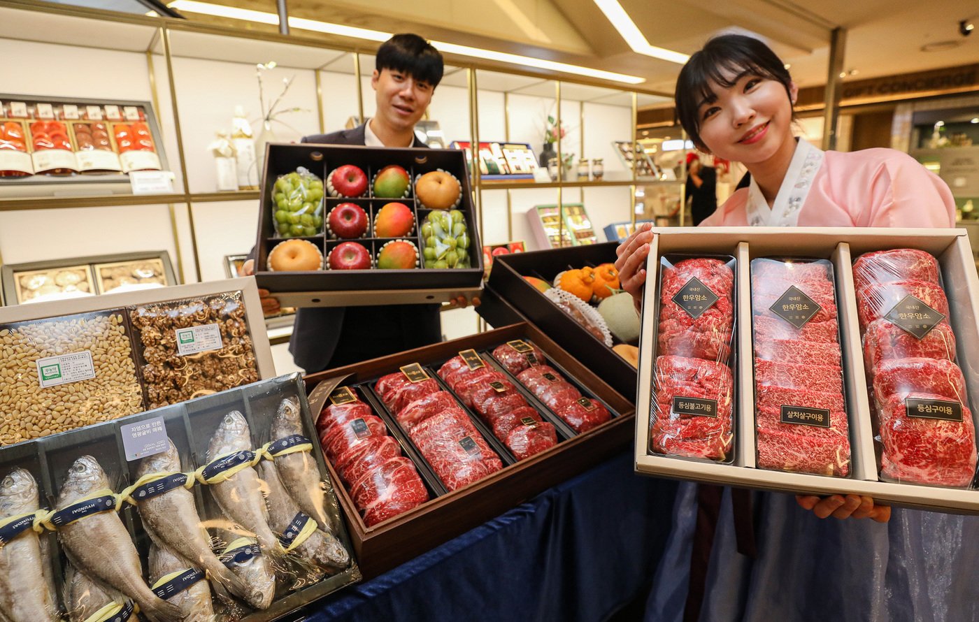 본문 이미지 -      현대백화점설 선물 본판매(현대백화점 제공)/