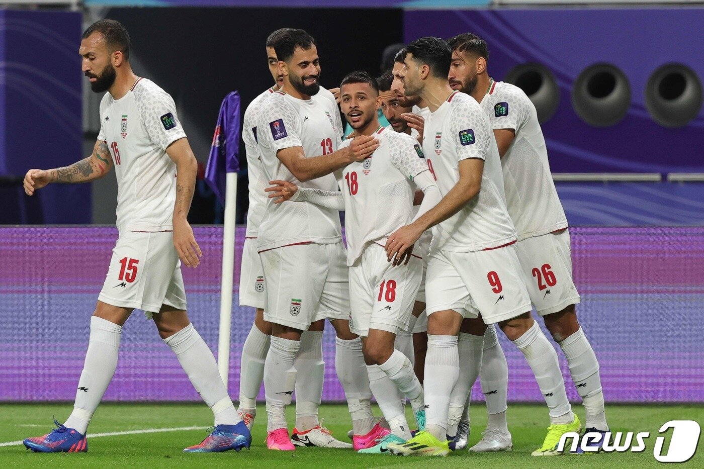 본문 이미지 - 이란 축구 대표팀 ⓒ AFP=뉴스1