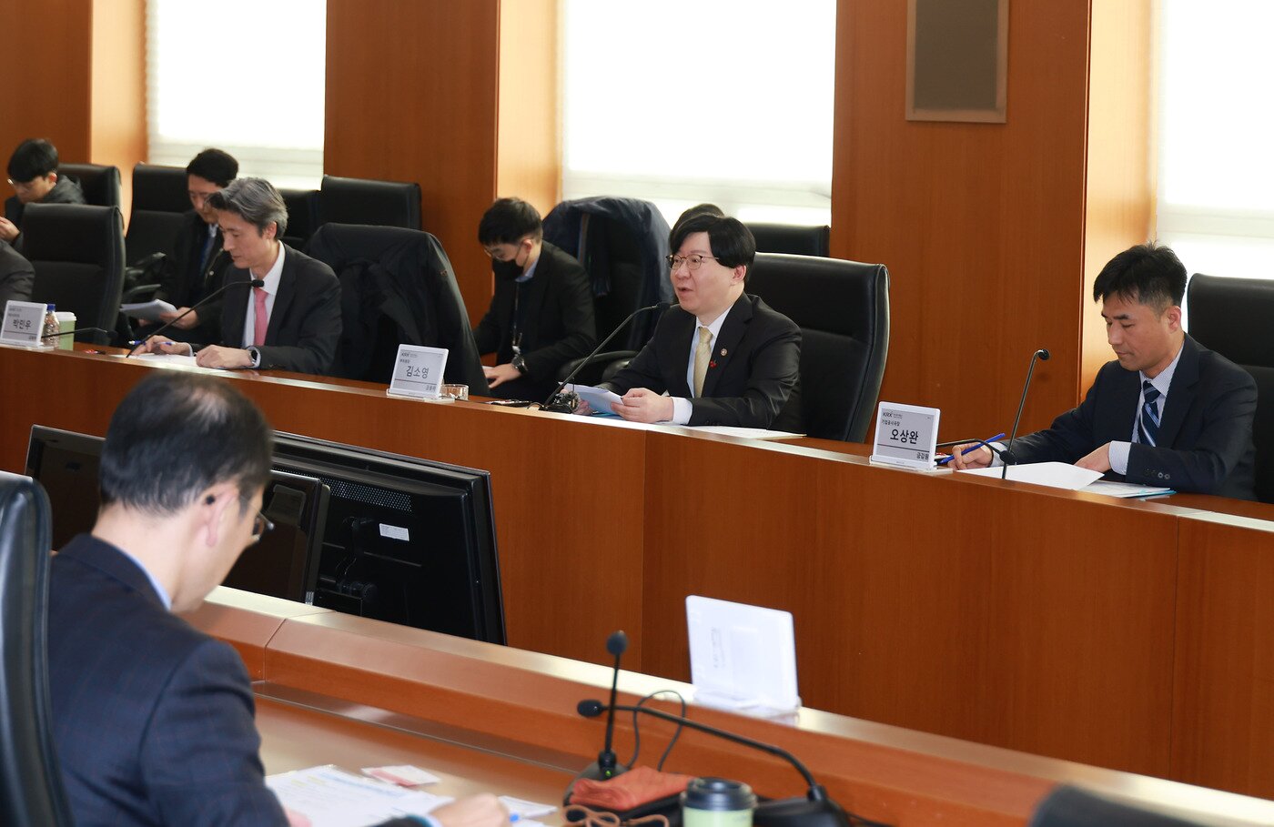 본문 이미지 - 김소영 금융위원회 부위원장이 23일 오전 서울 여의도 한국거래소에서 전환사채 시장 건전성 제고 방안에 대해 발표하고 있다.