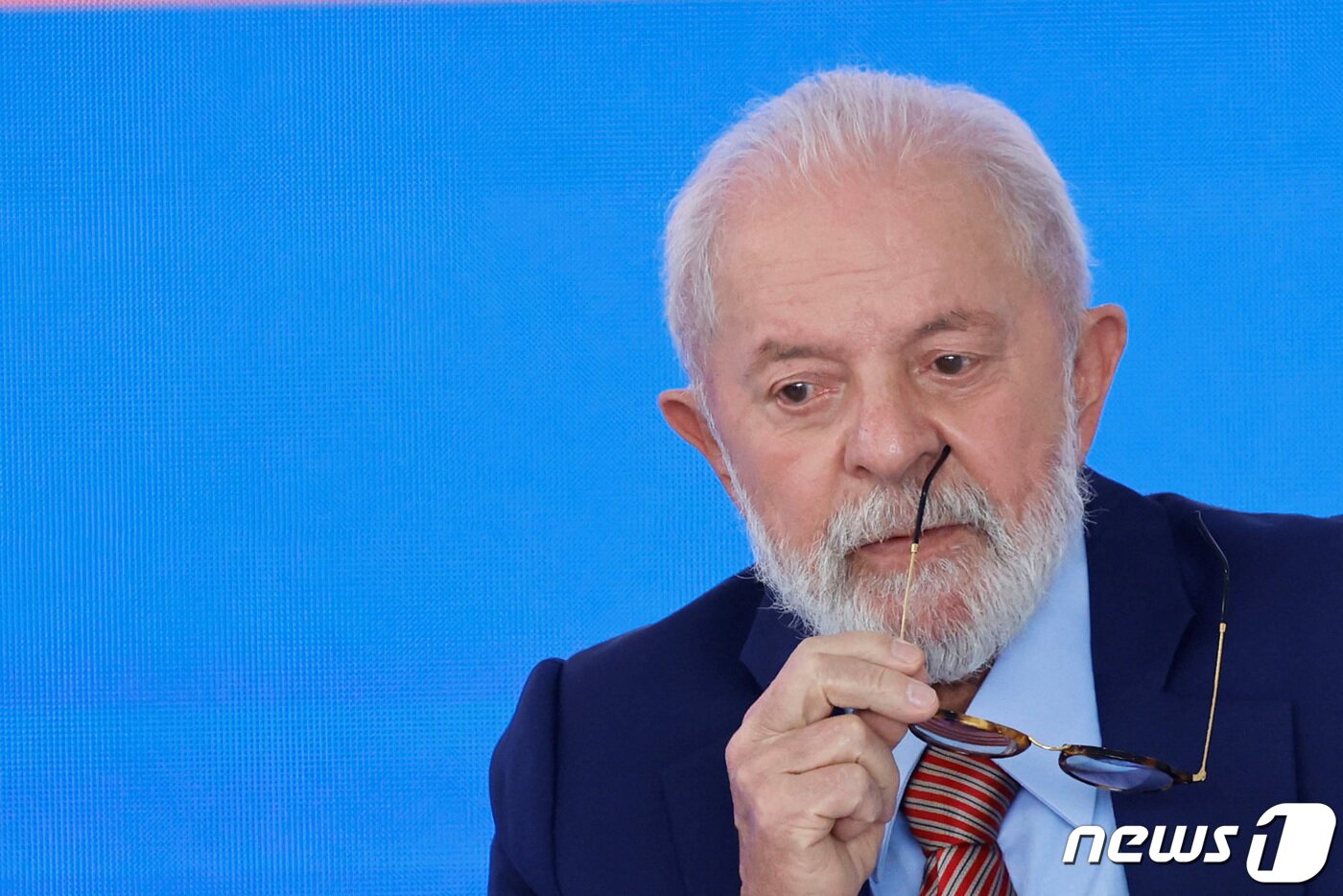 본문 이미지 - 루이스 이나시우 룰라 다 시우바 브라질 대통령 2024.01.22 ⓒ 로이터=뉴스1 ⓒ News1 정지윤 기자