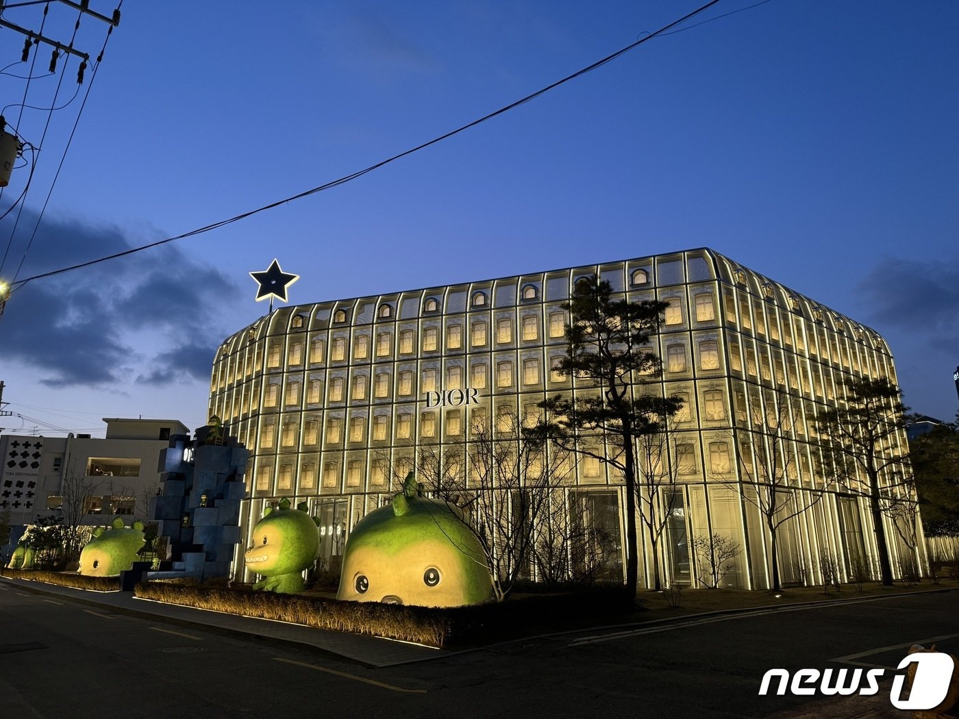 서울 성동구 연무장길에 위치한 팝업스토어 &#39;디올 성수&#39;. 2024.1.22/뉴스1 ⓒ News1 한지명 기자