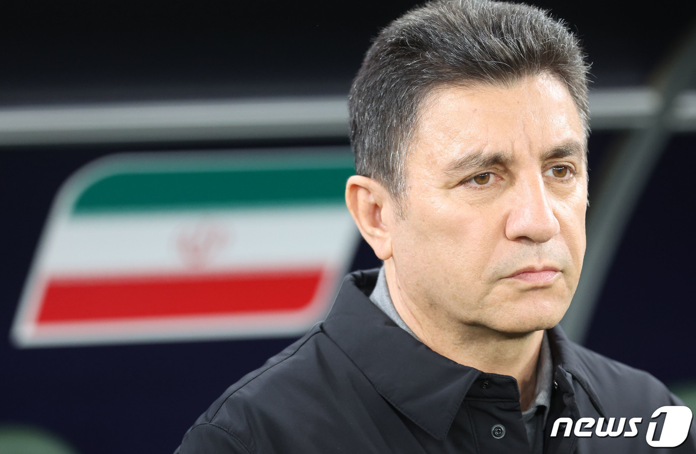 (알라이얀(카타르)=뉴스1) 김성진 기자 = 이란 아미르 갈레노이에 감독이 23일(현지시간) 카타르 알라이얀 에듀케이션 시티 스타디움에서 열린 2023 아시아축구연맹(AFC) 카타 …