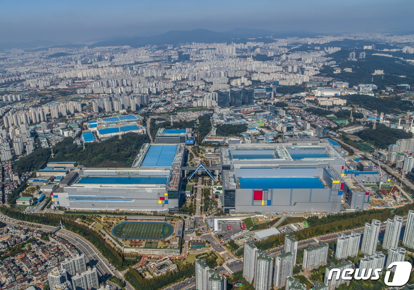 본문 이미지 - 삼성전자 화성캠퍼스 전경. &#40;삼성전자 제공&#41; ⓒ News1 