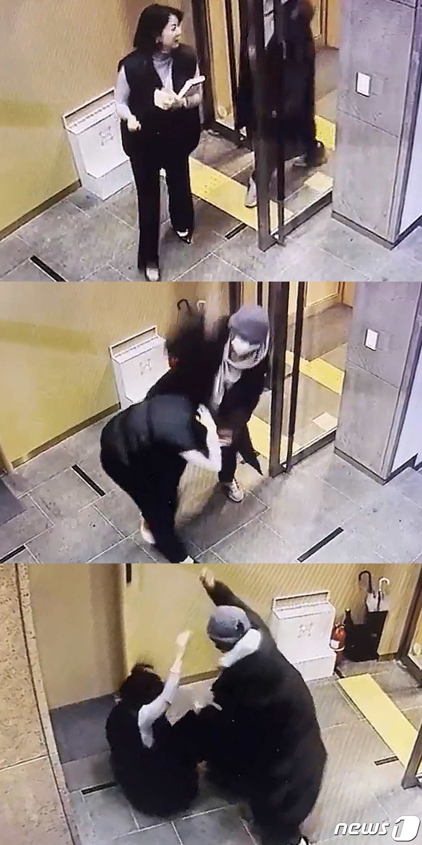 (서울=뉴스1) 송원영 기자 = 배현진 국민의힘 의원이 25일 오후 5시쯤 서울 강남구 청담동 거리에서 신원이 밝혀지지 않은 행인으로부터 머리를 가격당했다. 배 의원은 둔기로 추정 …