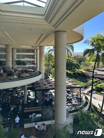 본문 이미지 - 탁 트인 전망을 자랑하는 레스토랑과 바, 카페ⓒ News1  