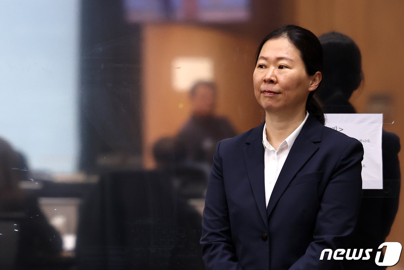 본문 이미지 - 권은희 국민의힘 의원이 29일 오전 서울 여의도 국회 소통관에서 국민의힘 탈당 및 국회의원직 사퇴 기자회견을 하기 위해 대기하고 있다. 2024.1.29/뉴스1 ⓒ News1 구윤성 기자