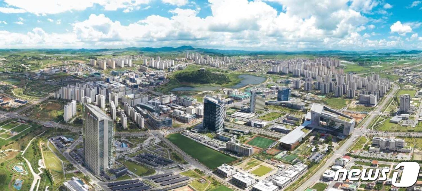 본문 이미지 - 나주 빛가람혁신도시 ⓒ News1