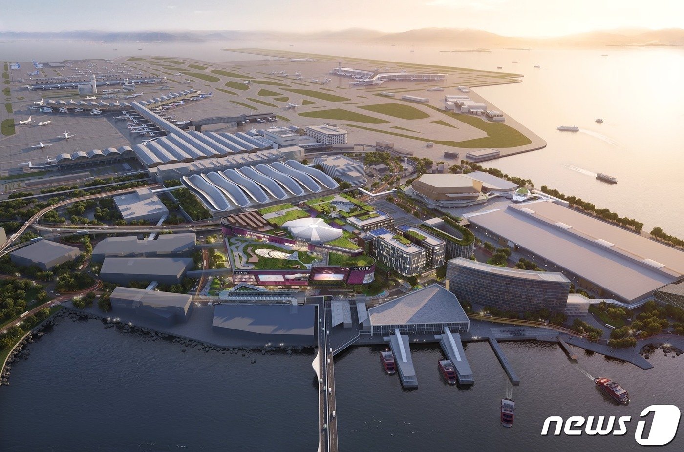 본문 이미지 - 일레븐 스카이즈 조감도(일레븐 스카이즈 페이스북 제공)