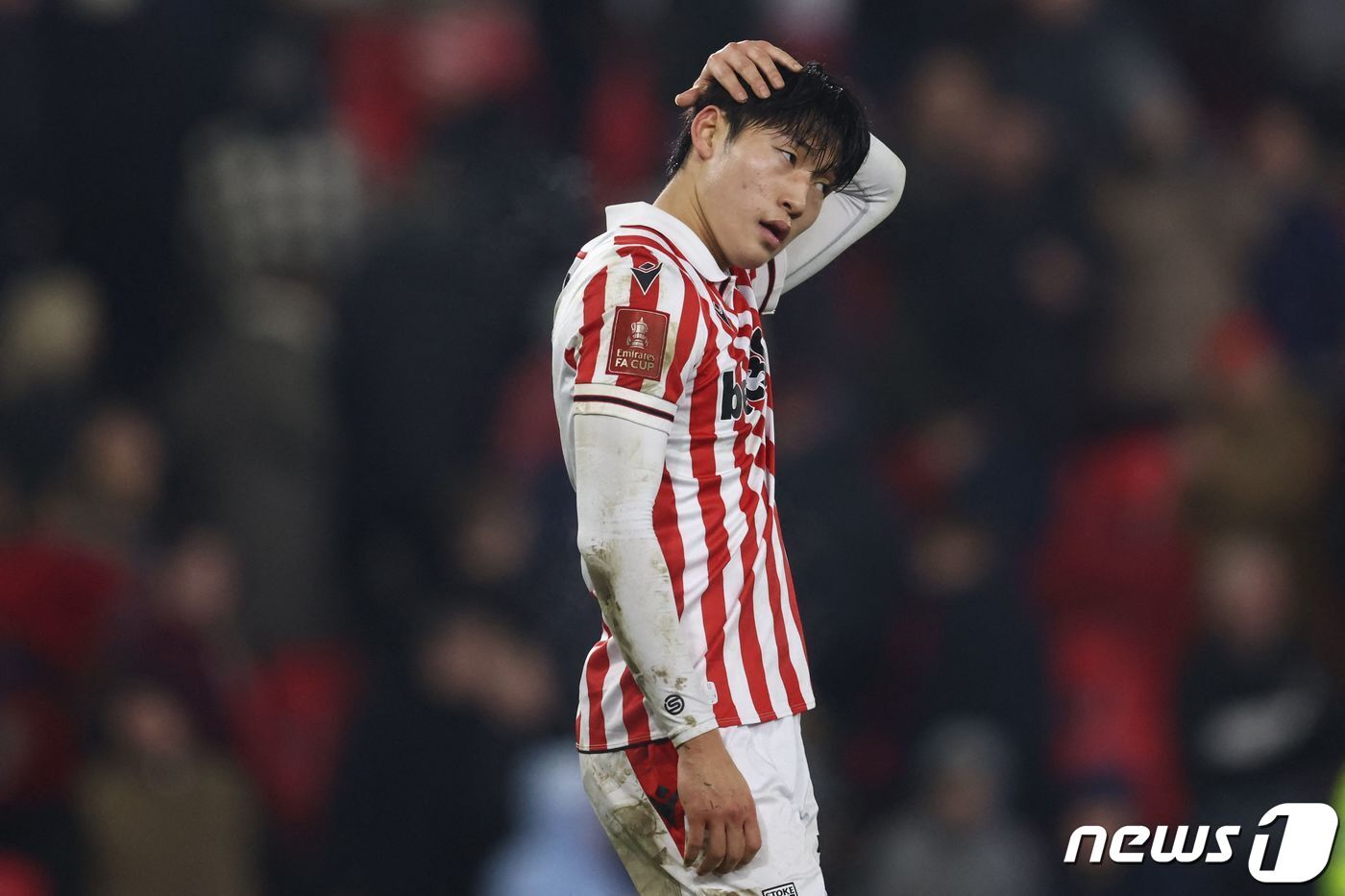 본문 이미지 - 스토크 시티 배준호. ⓒ AFP=뉴스1