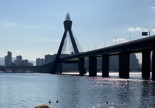 여성 시신 발견된 올림픽대교 인근 한강