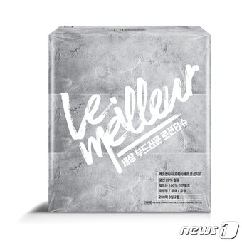 본문 이미지 - 깨끗한나라 르메이에르'(Le Meilleur) 로션티슈(깨끗한나라 제공)