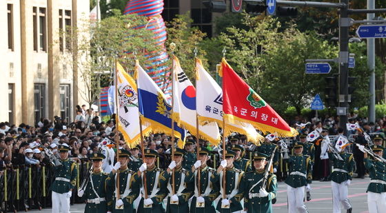 제76주년 국군의 날 시가행진