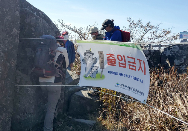 무등산 봄철 야간산행, 식물채취 등 집중단속