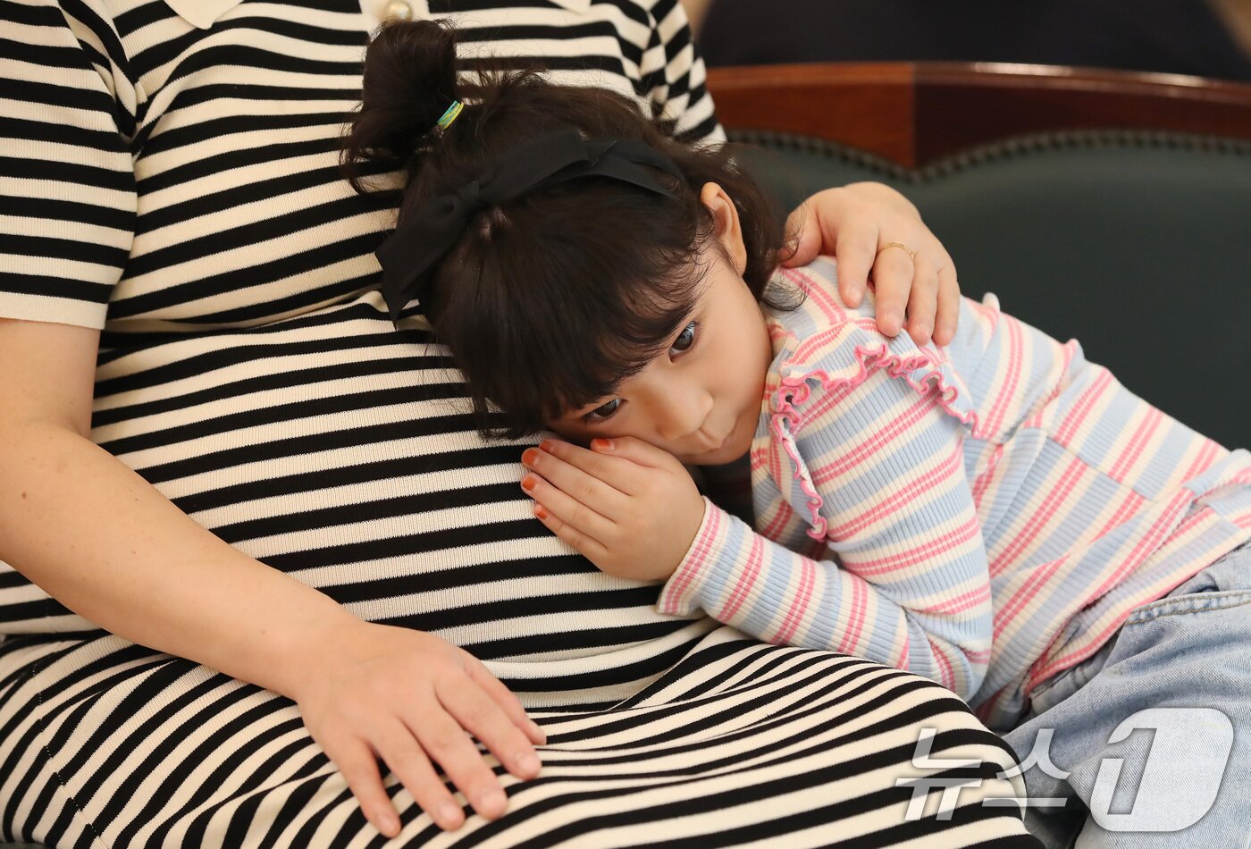 본문 이미지 - 대구 수성구 파티마여성병원에서 출산이 임박한 임신부가 진료를 기다리고 있다. ⓒ News1 공정식 기자