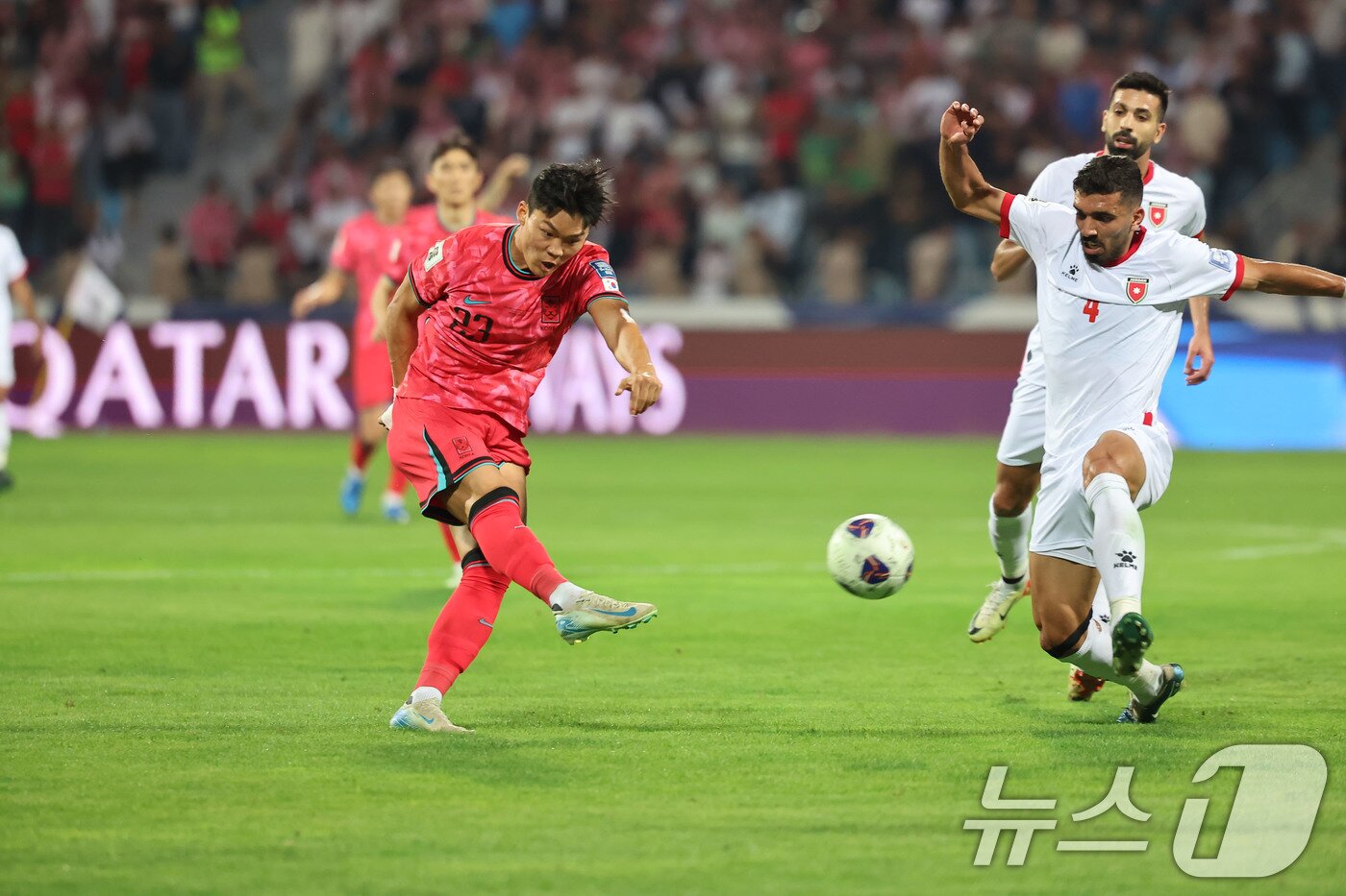 본문 이미지 - 축구대표팀 오현규. /뉴스1 ⓒ News1 김도우 기자