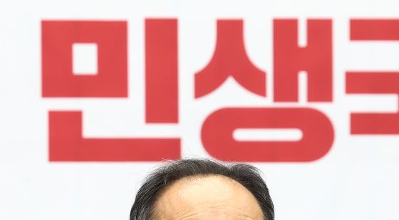 모두 발언하는 추경호 국민의힘 원내대표