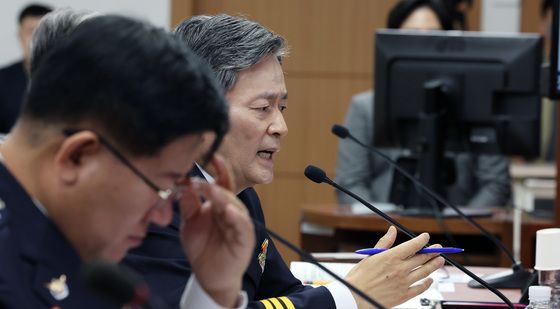 [국감]경찰청장 "음주운전 문다혜 비공개 조사가 원칙"