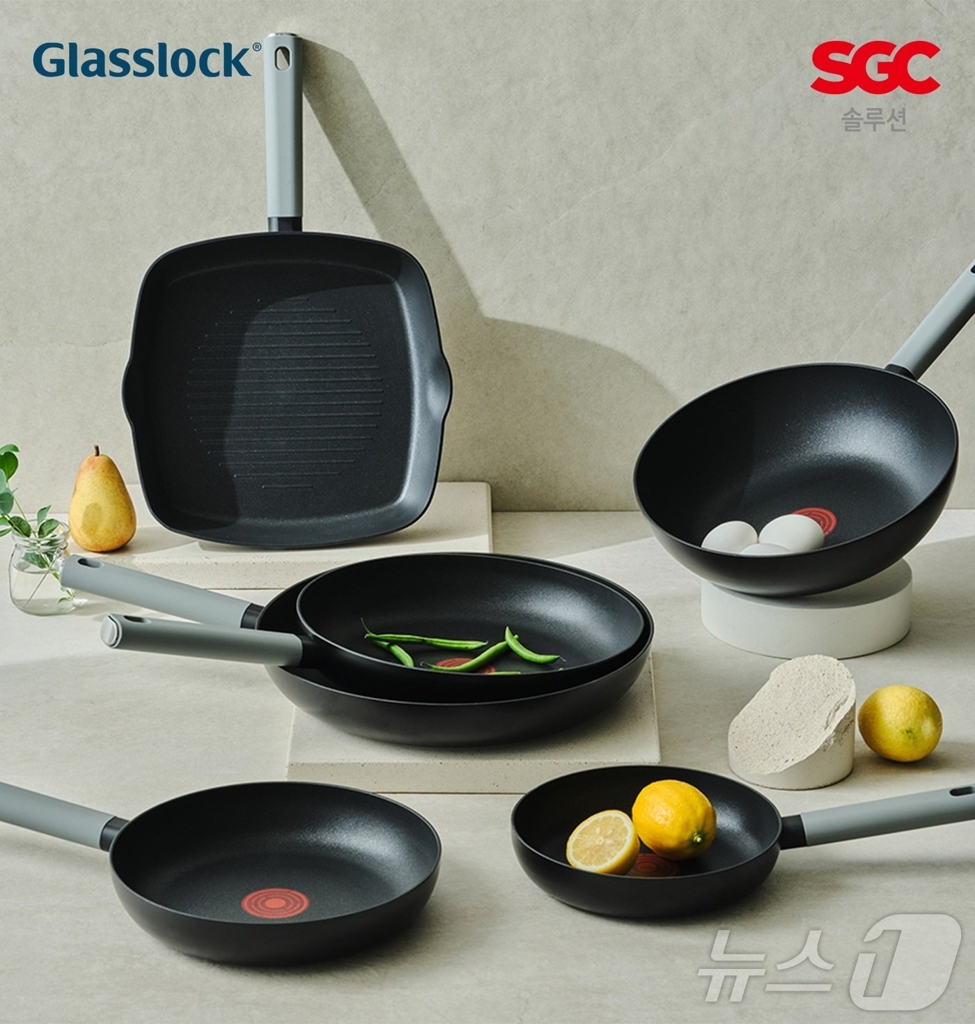 본문 이미지 - 세프토프 IH 센서 프라이팬 (글라스락 제공)